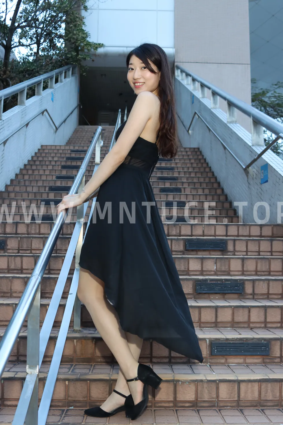 [Mzsock] NO.106 Wu Xiaokui Park black dress street photography#[61P]-50