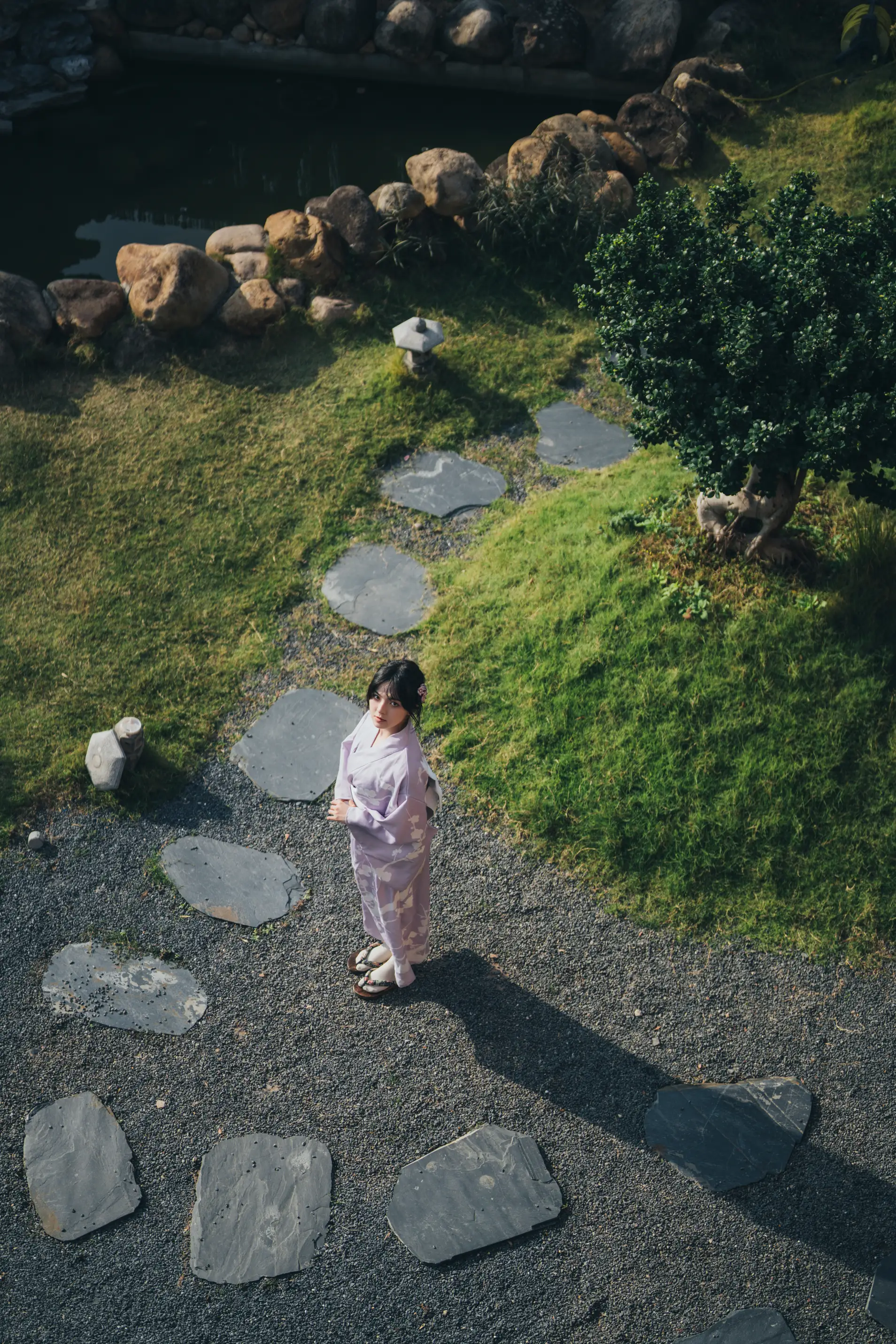 [YITUYU] 2022.02.09 Vol.772 – Japanese style story, photo of a girl in a Japanese garden dudu#[56P]-7